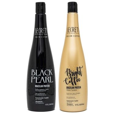 Secrets Kit Assorted Black Pearl and Bright Coffee 6 Products