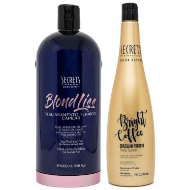 Secrets Kit Assorted Blond Liss and Bright Coffee 6 Products